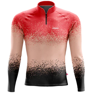 Camisa Camiseta Pesca Ciclismo Com Proteção UV+50 Dryfit Salmão
