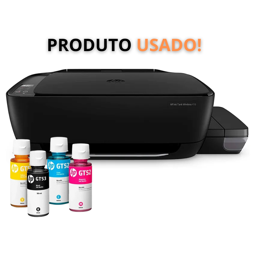 Impressora Multifuncional HP 416 Tanque de Tinta - Retirada de Peças ...
