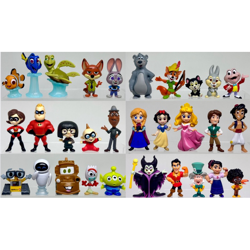 Miniaturas Colecionáveis Disney 100 anos! Escolha seu personagem nas ...