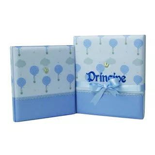 Álbum com estojo Luxo 15x21/ 20x25 para 80 fotos/ Diário/ Bordado/ Bebê/ Laço - Photoalbum Universal em Oferta na Shopee