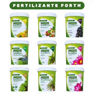 Adubo Fertilizante Mineral Misto Forth 400g - Escolha o Seu