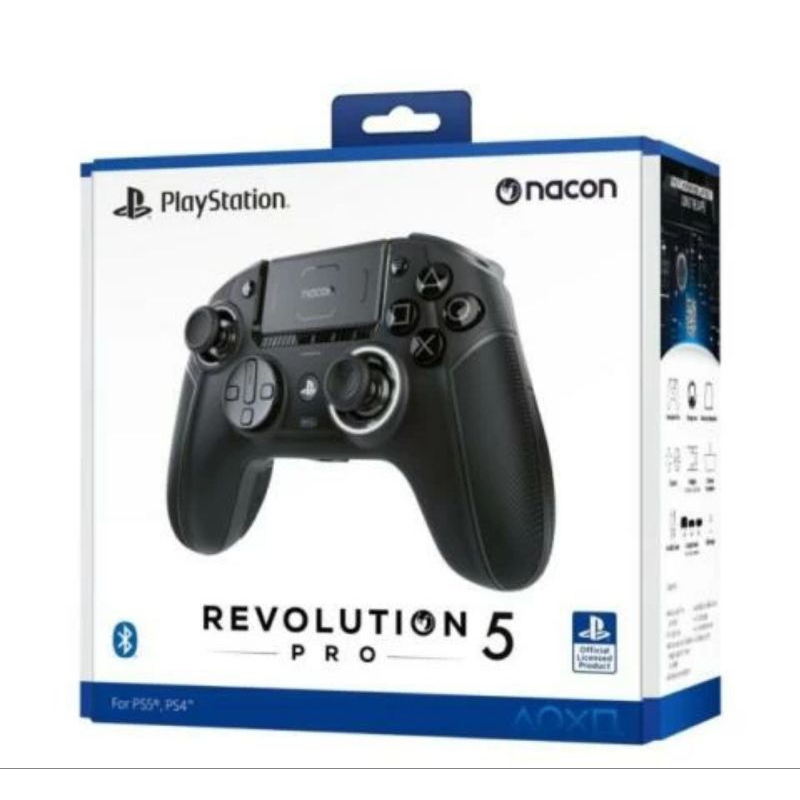 Nacon Revolution 5 Pro | Controle Bluetooth Compatível com PS5/PS4/Windows | Branco
