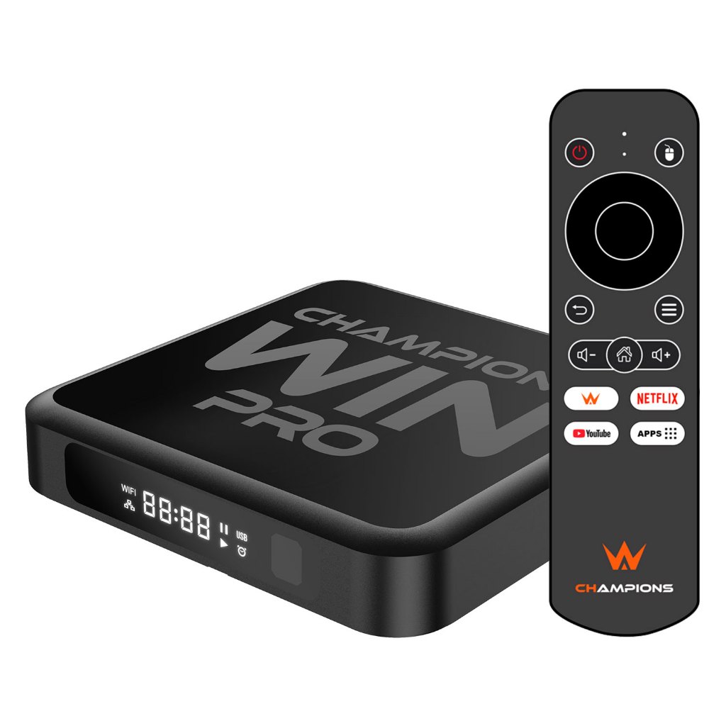 Receptor Champions Win Pro ( JÁ CONFIGURADO) | Shopee Brasil