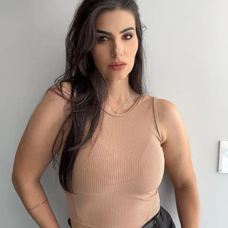 Blusinha Básica Regata Feminina Canelad