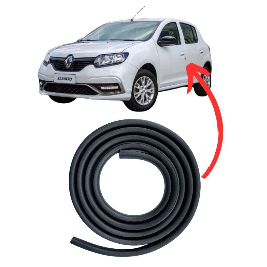 Borracha de Porta Vedação Sandero Renault