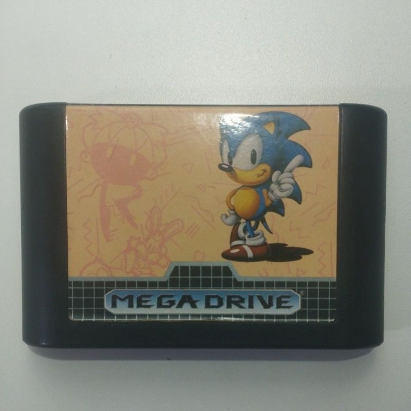 Sonic The Hedgehog Original Mega Drive Tec Toy | Shopee Brasil