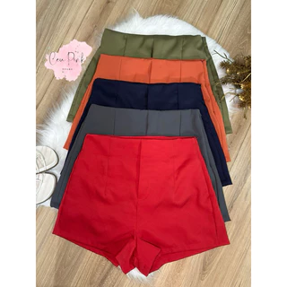 Short Alfaiataria Feminino com risco zara com ziper lateral moda fashion