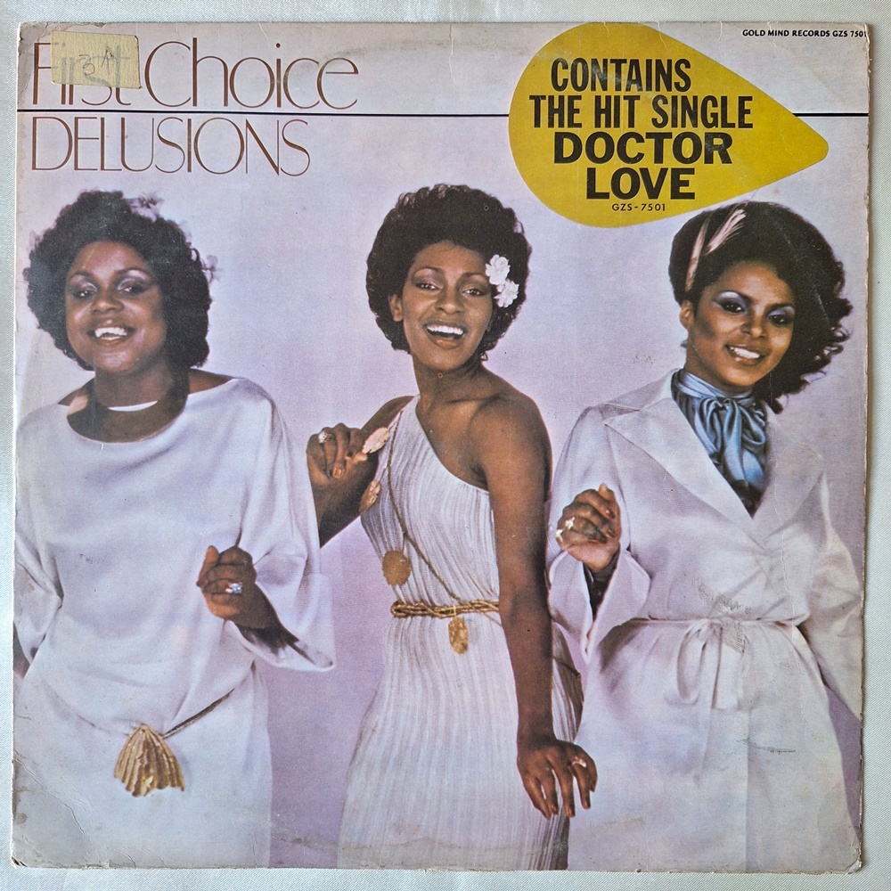 DISCO DE VINIL LP - FIRST CHOICE – DELUSIONS (1977) (RARO) | Shopee Brasil