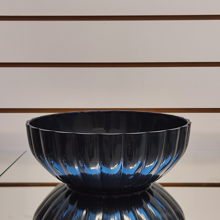 Bandeja para frutas redonda bacia para pao fruteira de plástico reforçado decorativa