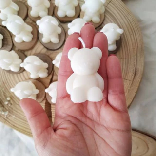 Vela Lembrancinha Mini urso Chá de bebê chá revelação