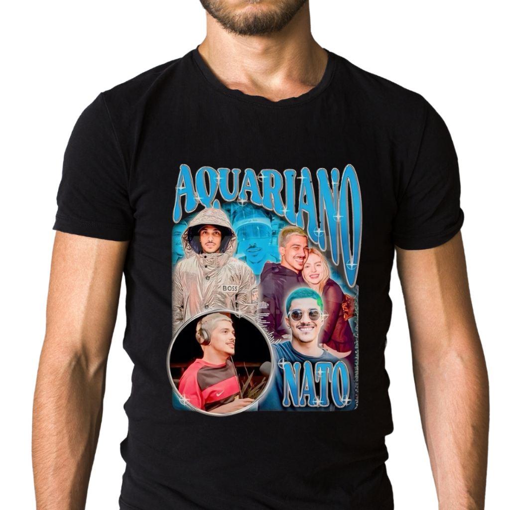 Camiseta Chico Moedas Aquariano Nato BitCoin Herói Luísa Sonza Unissex  Estampada 100% Algodão Reforço Ombro a Ombro. | Shopee Brasil