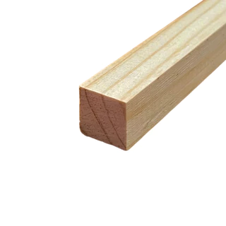 Kit 10 Ripa Sarrafo de Madeira Aplainadas para Artesanato Pinus 1 x 1