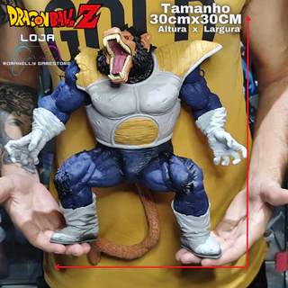OZARU VEGETA MACACO SAIAJYN 30CM BONECO ACTION FIGURE DRAGONBALL Z DRAGONBALL GT COLECIONAVEL FIGURE GEEK