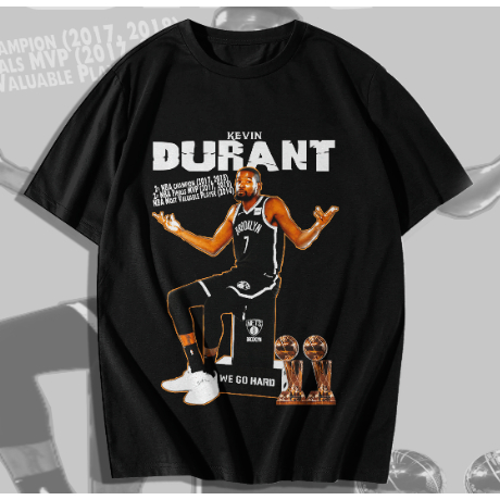 Camiseta Camisa Blusa Unissex Algodão Kevin Durant