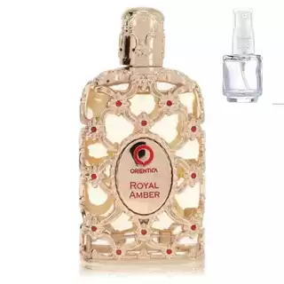Perfume árabe Royal Amber (5m'l) feminino
