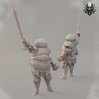 Cavaleiro Cebola, Heroi de Catarina - Dark Souls | Miniatura de RPG