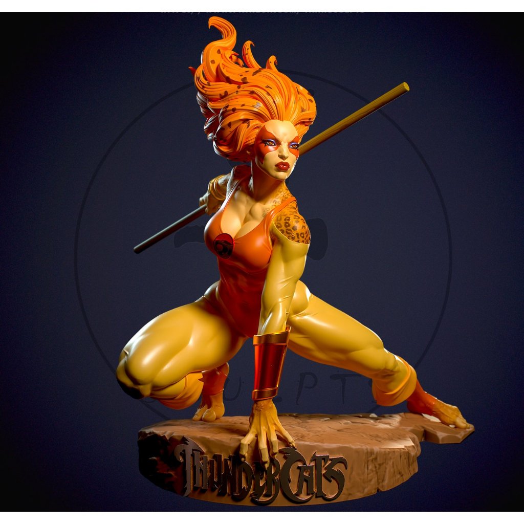 Cheetara impressora 3d