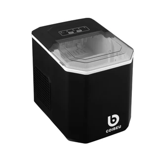 COIBEU Máquina de gelo Preta/prata 12 kg Air cooled Ice Compact 127V R600a