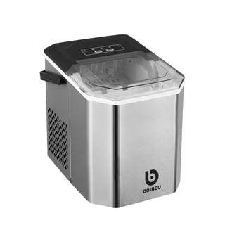 COIBEU Máquina de gelo Aço inoxidável 12 kg Air cooled Ice Compact 127V R600a