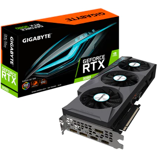 PLACA DE VIDEO GIGABYTE GEFORCE RTX 3080 EAGLE OC 10GB GDDR6X 320-BIT, GV-N3080EAGLE OC-10GD
