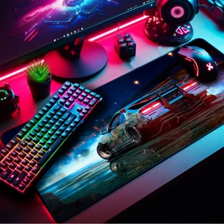 Mouse Pad Gamer Premium Extra Grande 70x35cm Borda Costurada Diversos Animes e Games
