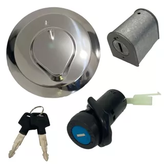 Kit Ignição Conjunto De Travas Honda Cg 125 Fan 2009 até 2013 em Oferta na Shopee