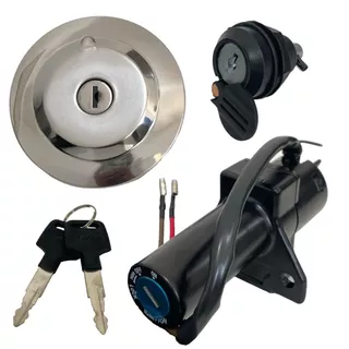Kit Ignição Travas Yamaha Ybr 125 Factor 125 K/E 2009 Até 2013