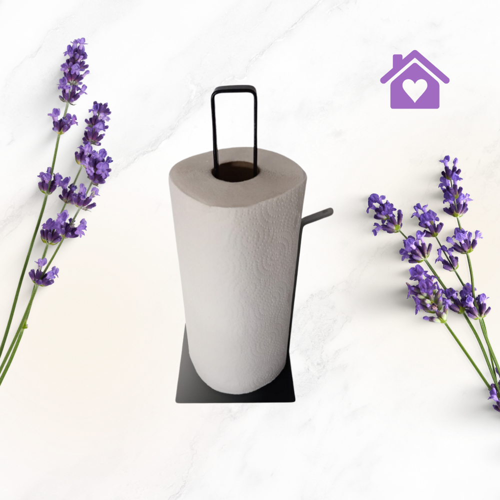 Porta Rolo Papel Toalha Suporte Vertical Mesa | Shopee Brasil