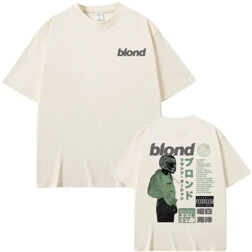 Camiseta Unissex Algodão Rapper Frank Blond Music