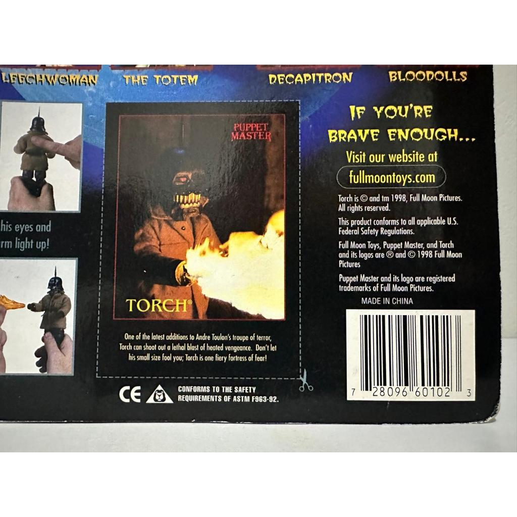 Torch - Puppet Master - Mestre dos Brinquedos - Tocha - Full Moon