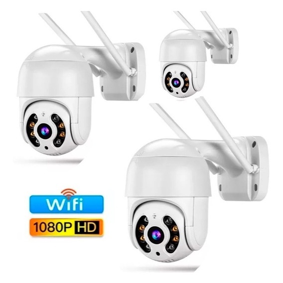CAMERA DE SEGURANÇA SMART WIFI ICSEE FULL HD - A8 1080P Prova D'água yoosee e CAMERA 8177