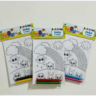 KIT COLORIR PINTAR LEMBRANCINHA FESTA ANIVERSARIO INFANTIL em Oferta na Shopee