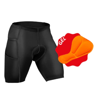 Bermuda Short Ciclismo Almofadada Pad Forro Gel Com Bolso MTB Ciclista Roupa Bike Feminino