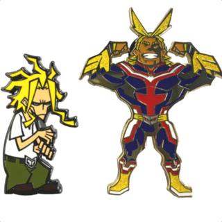 Pin Boton Broche Metal All Might My Hero Academia Premium