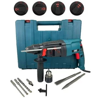 Martelete Rompedor Sds Plus 1000W 3.5J + Furadeira Industrial Envio Imediato
