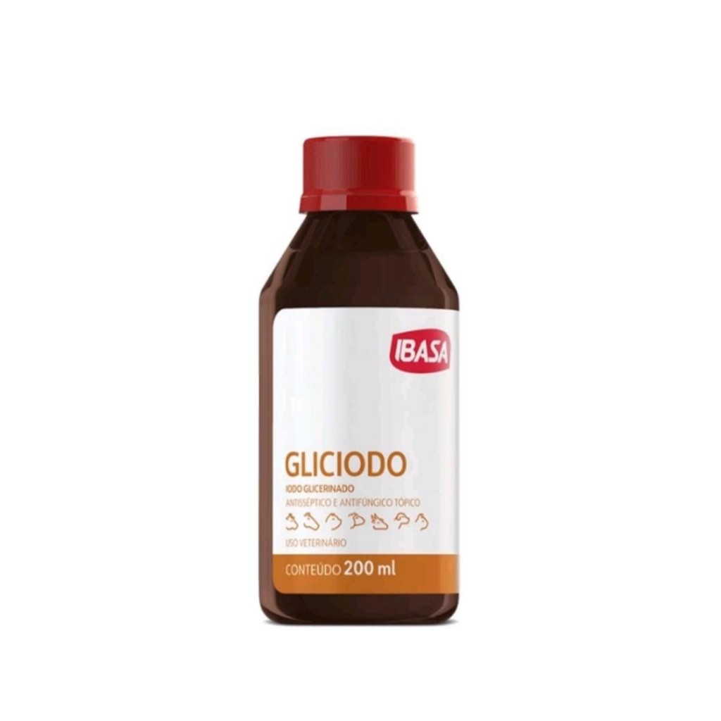 Gliciodo Ibasa 200ml - Antisséptico e Antifúngico Tópico | Shopee Brasil