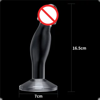 Plug Anal Estimulador de Próstata com Ventosa.