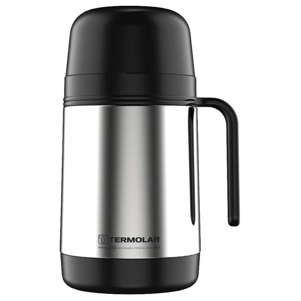 Garrafa Térmica café tampa rosca inox Lumina 500ml - Termolar | Shopee ...