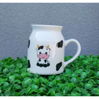 Caneca latão vaquinha mimosa de porcelana 250ml