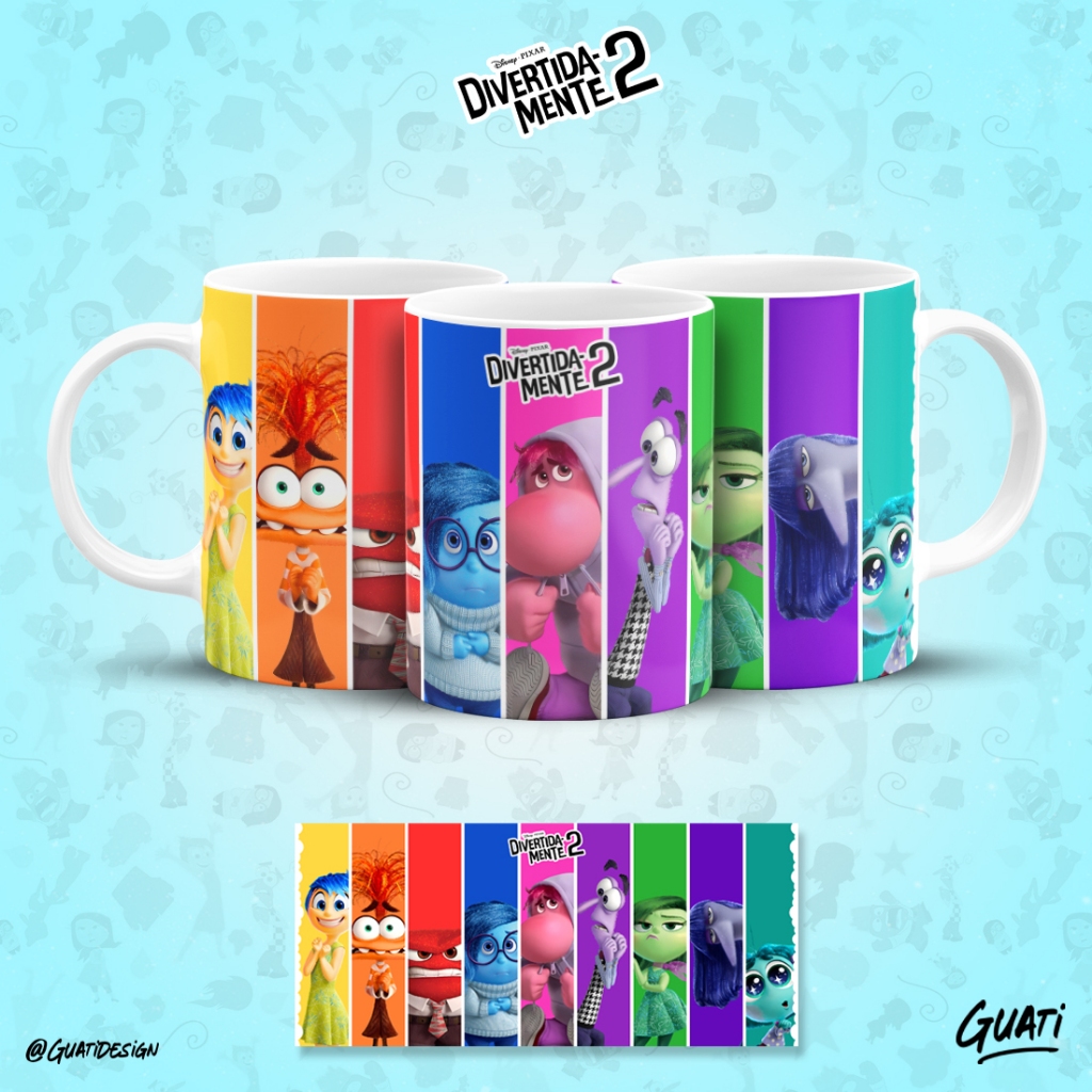 Caneca Personalizada Divertidamente 2