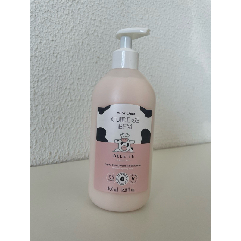 hidratante de leite O Boticário 400 ml | Shopee Brasil