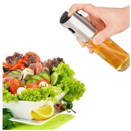 KIT Porta Oleo Azeite Vinagre Borrifador Em Vidro Vinagre essenciais De Cozinha 100ml