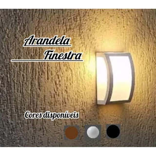 Arandela Mini Finestra/ Interna e Externa em Policarbonato 4 unidades