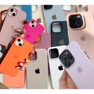Capinha Case Silicone Aveludada Para iPhone 14Pro Premium