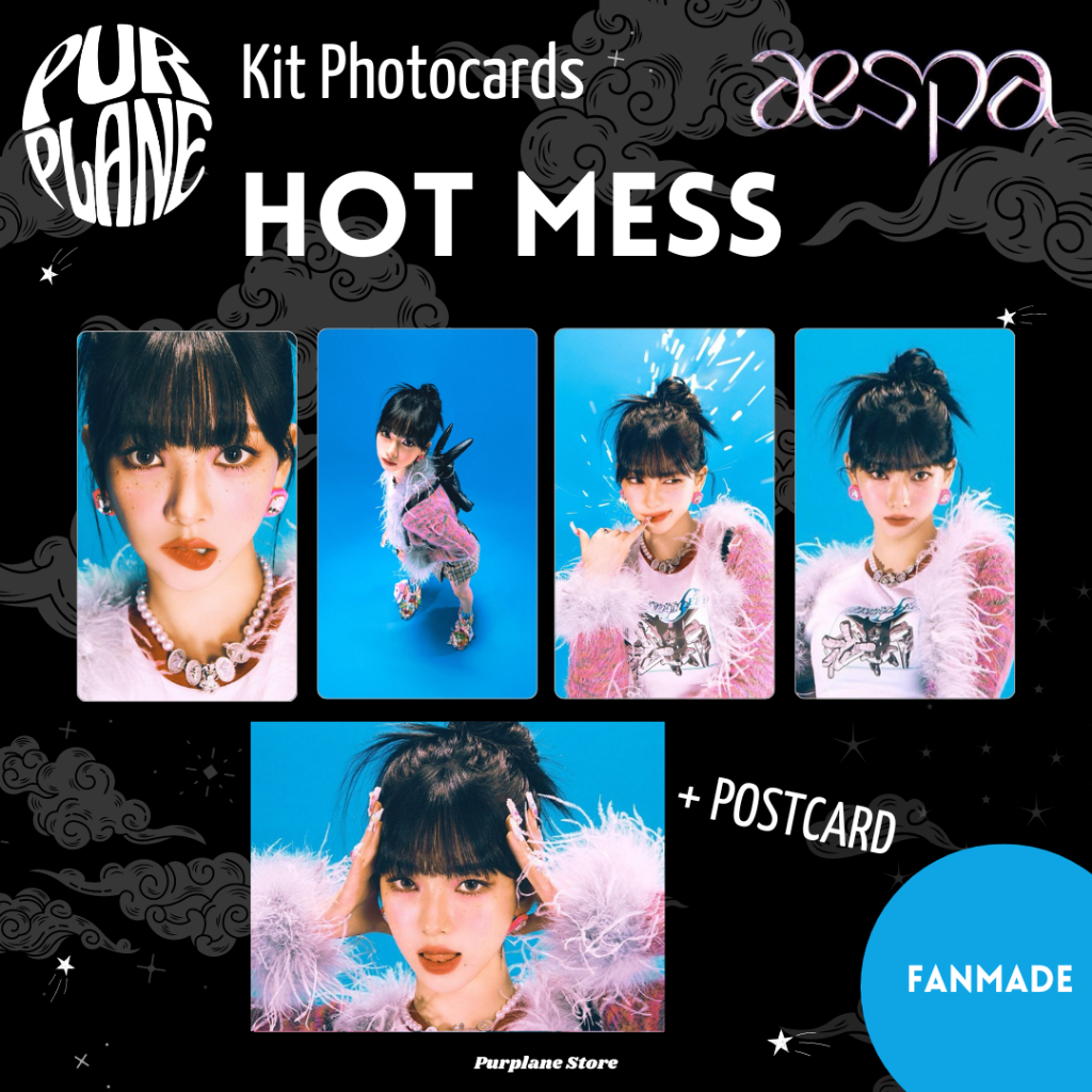 aespa Hot Mess official Photo card Japan Single KARINA