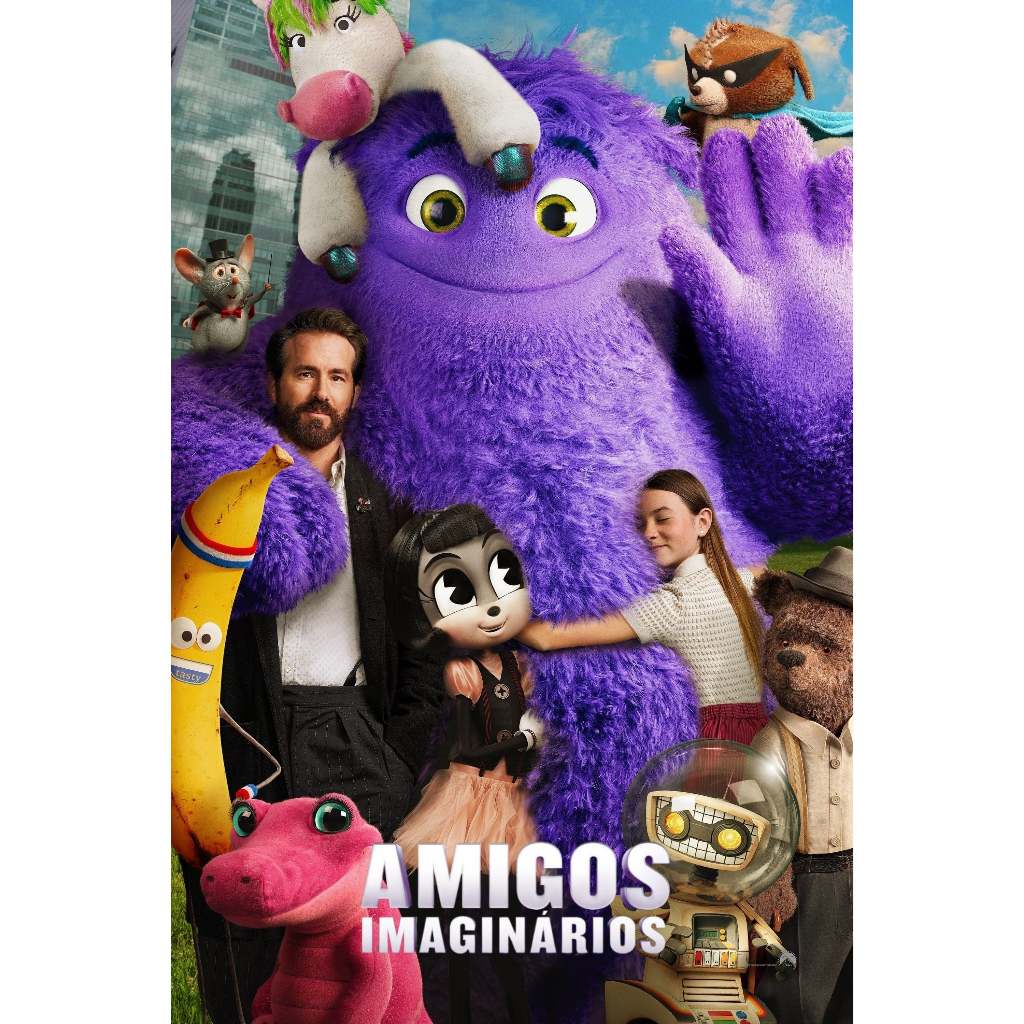 Dvd Amigos Imaginários Dublado e Legendado | Shopee Brasil