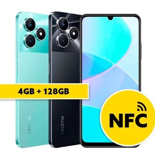 Celular Realme C51 4Gb Ram 128Gb Dual SIM 6.74" com NFC e NF