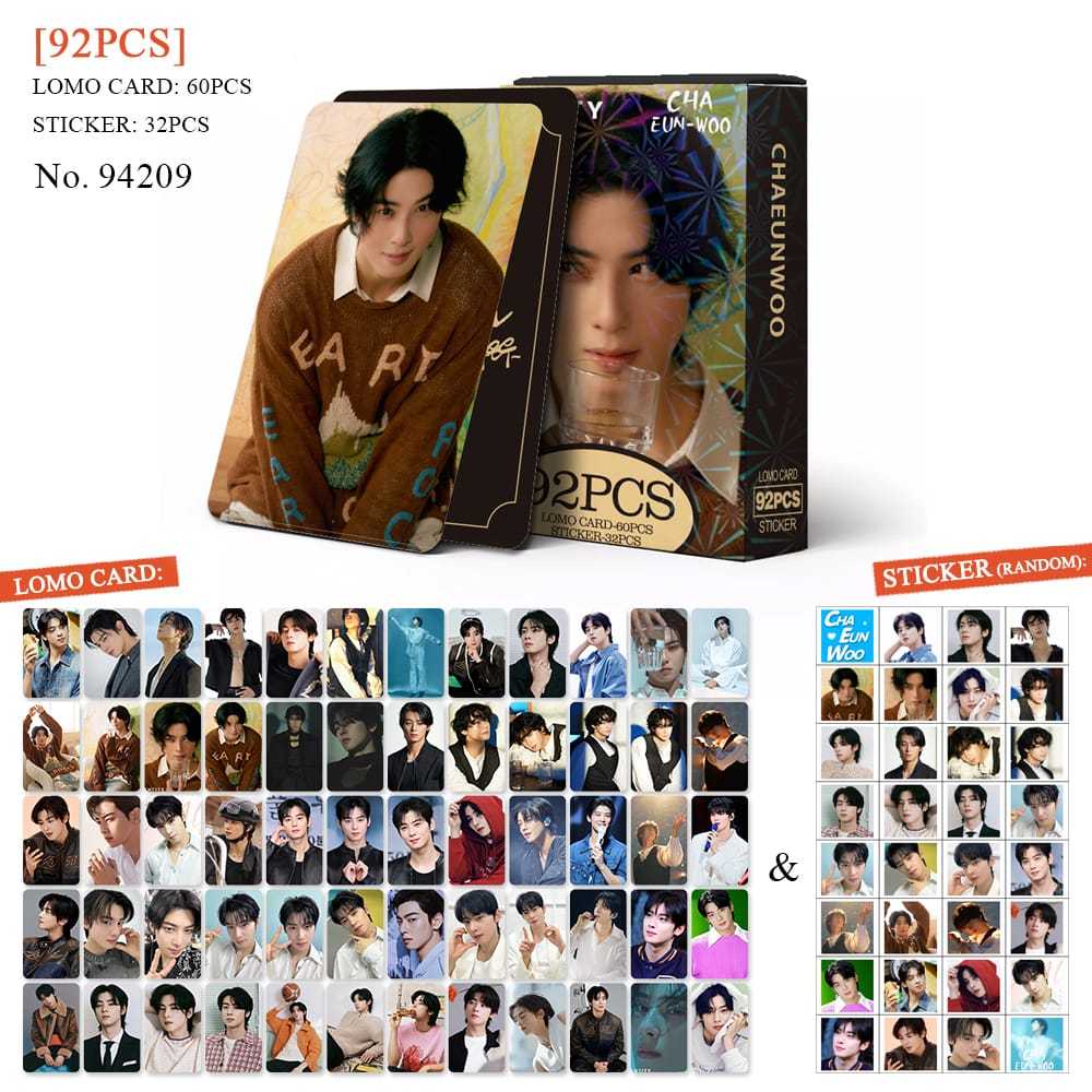 ASTRO トレカ バラ売り K-POP 60pcs/box com 32pcs adesivo ASTRO Photocard Pronto Para Ser