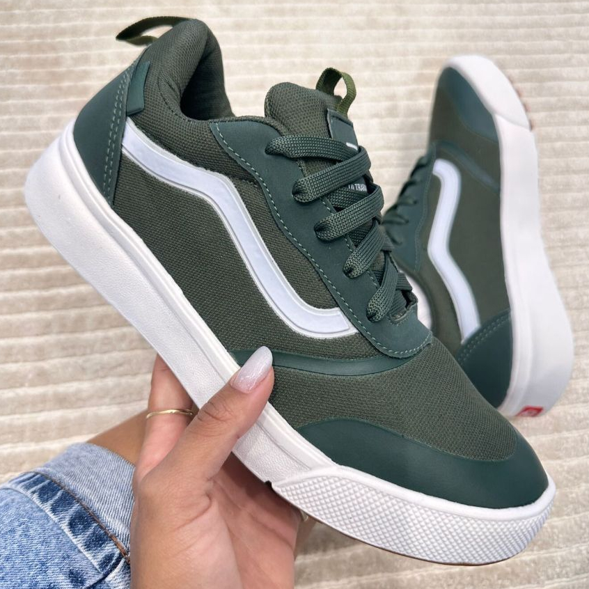 Tenis Vs Old Skool Ultra Range Skatista Confortavel 34 ao 43 Basico Casual Masculino Feminino Promoçao Skate