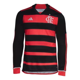 Camisa Do Flamengo Manga Longa 2024 2025 Tailandesa 1:1 - Camiseta Edição Limitada